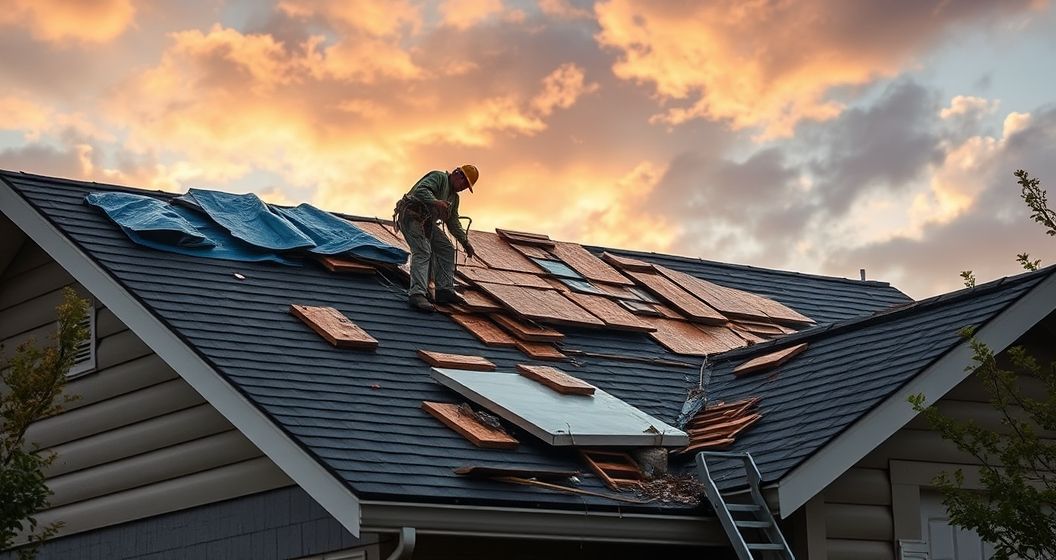 Professional storm damage restoration